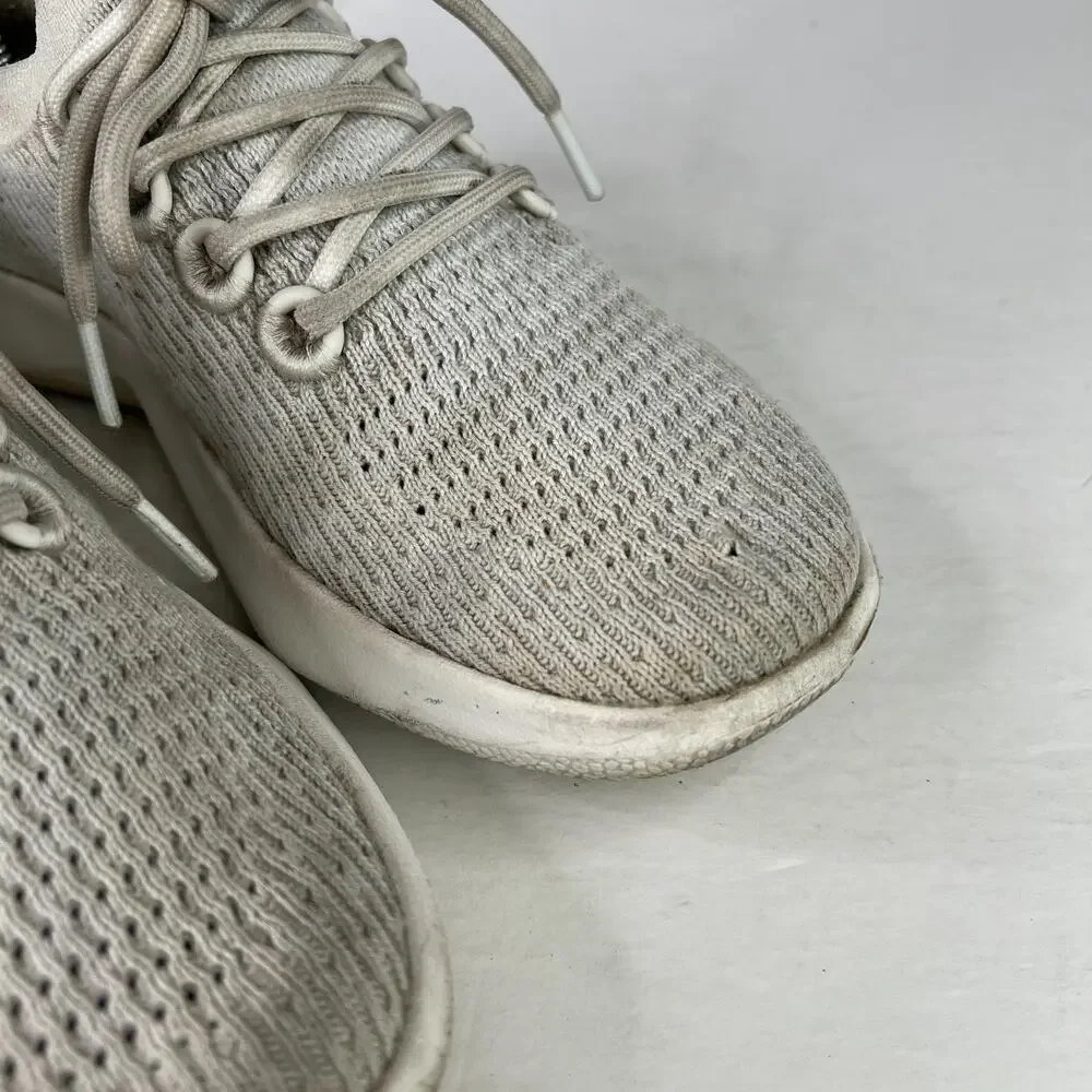 Allbirds TD2 Tree Dasher 2 Mesh Knit Shoe Sneakers Light Gray Womens 6